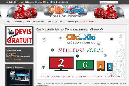 Design site Internet Clic and Go Design site Internet Clic and Go